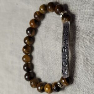 3/$15 Cat's Eye Courage Stretch Bracelet